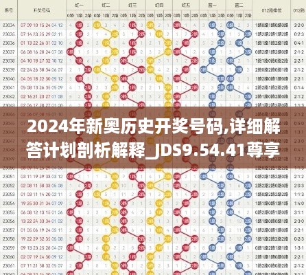 2024年新奥历史开奖号码,详细解答计划剖析解释_JDS9.54.41尊享版