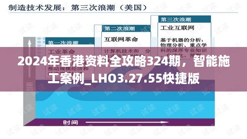 2024年香港资料全攻略324期，智能施工案例_LHO3.27.55快捷版
