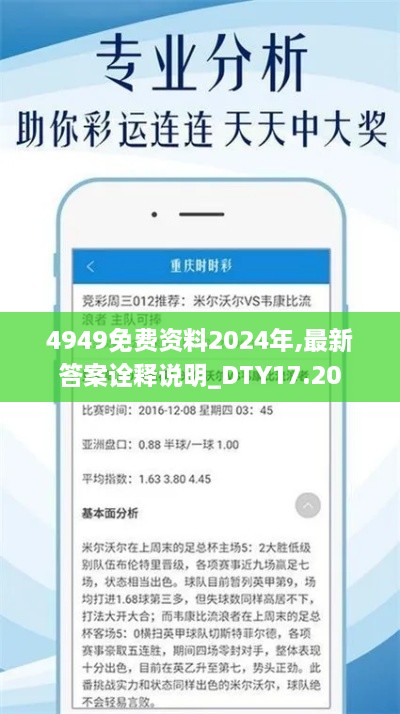 4949免费资料2024年,最新答案诠释说明_DTY17.20