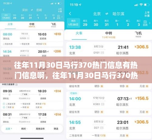 往年11月30日马行370热门信息深度解析，特性、体验、竞品对比及用户群体分析
